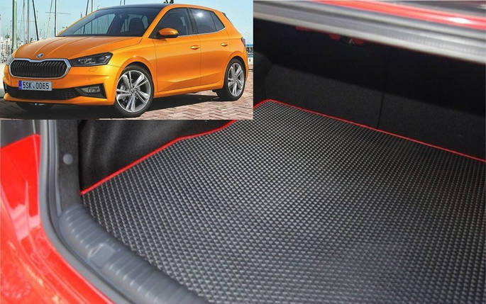 Килимок ЕВА в багажник Skoda Fabia 4 '21-, фото 1