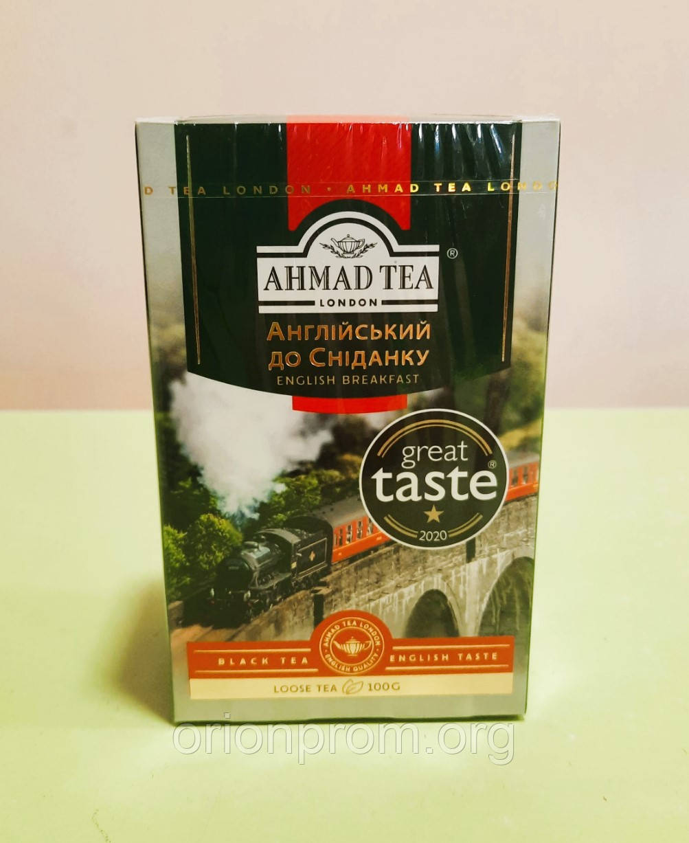 Чай Ahmad Tea English Breakfast 100 г чорний