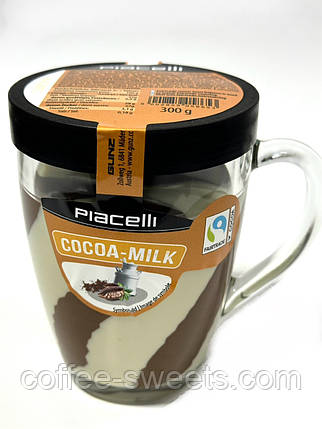 Шоколадна паста Piacelli Cocoa Milk 300 г у чашці Австрія, фото 1