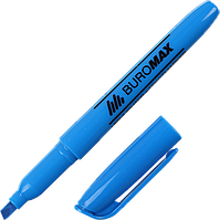 Маркер текстовий круглий, текстовиділювач (2-4мм, синій) Buromax Jobmax BM.8903-02
