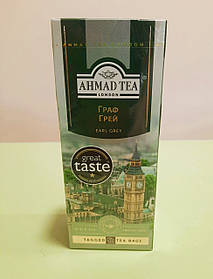 Чай Ahmad Tea Earl Grey 25 пакетів чорний