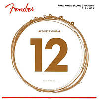 Струны Fender 60L Phosphor Bronze Light 12-53