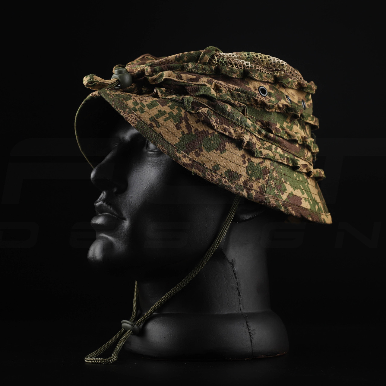 Панама тактична Хантер ріп-стоп з регулятором піксель Хижак G-0822