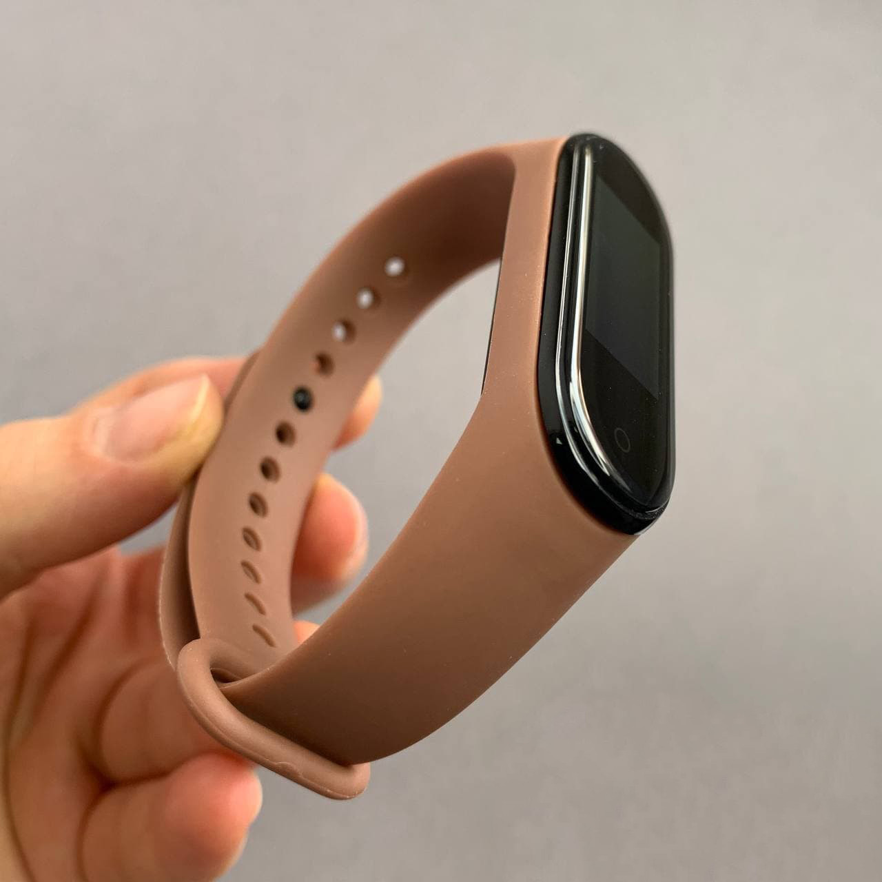 Ремінець для Xiaomi Mi Band 3 силіконовий кольоровий ремінець для фітнес трекера браслета мі бенд 3 коричневий BND