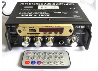 Підсилювач звуку SONY SN-666 U. f, фото 1