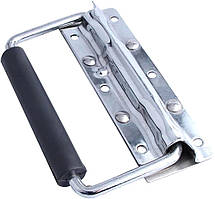 Металева відкидна ручка на пружині. Складна ручка з пружиною для коробів ящиків