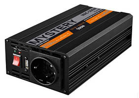 Перетворювач напруги Mystery MAC-500W PURE SW 12/220V з чистою синусоїдою