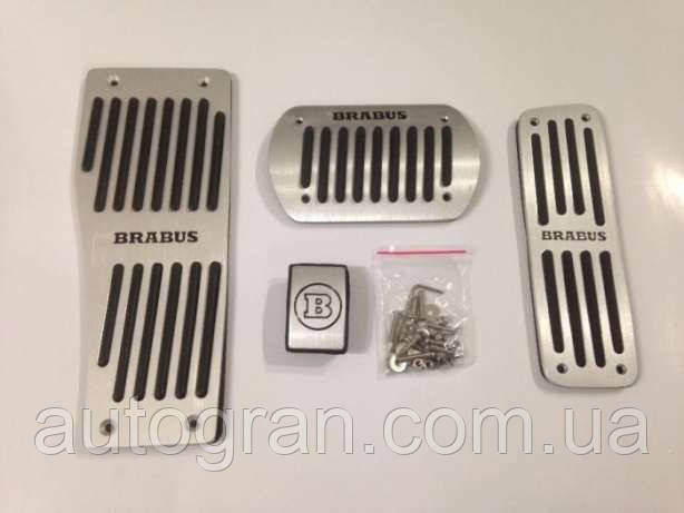 Накладки на педалі Mercedes W140 W203 W202 W210 W211 W220 W124 BRABUS