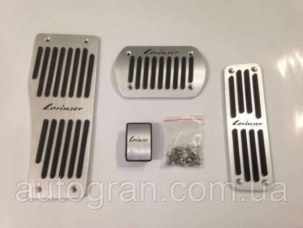 Накладки на педалі Mercedes W140 W203 W202 W210 W211 W220 W124 LORINSER