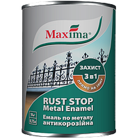 Фарба для металу молоткова Maxima антрацит 2.3 L