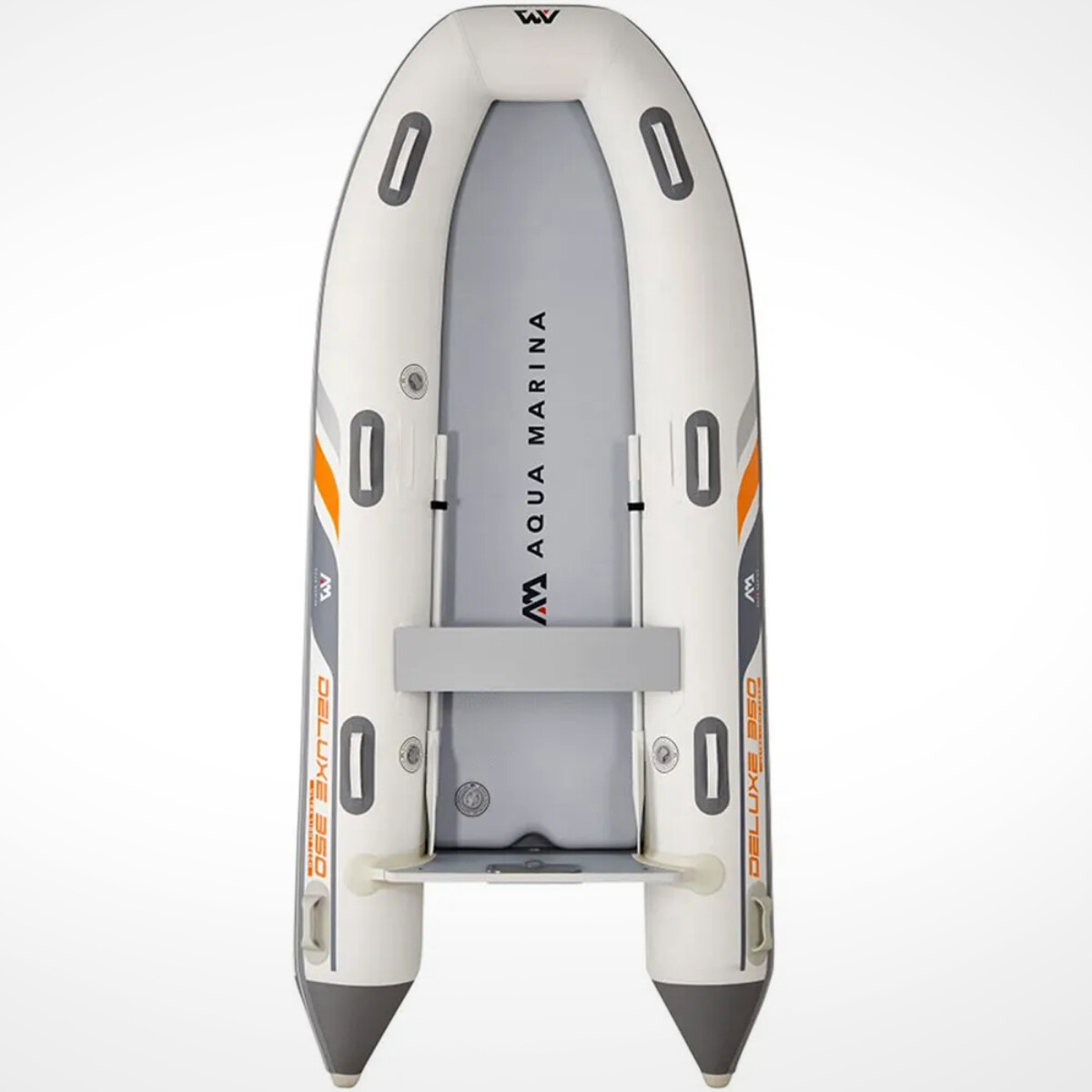 Надувна лодка Aqua-Marina BT-UD350 + AirDeck моторна. Купити надувний човен аердек 350см, фото 1