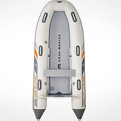 Надувна лодка Aqua-Marina BT-UD350 + AirDeck моторна. Купити надувний човен аердек 350см