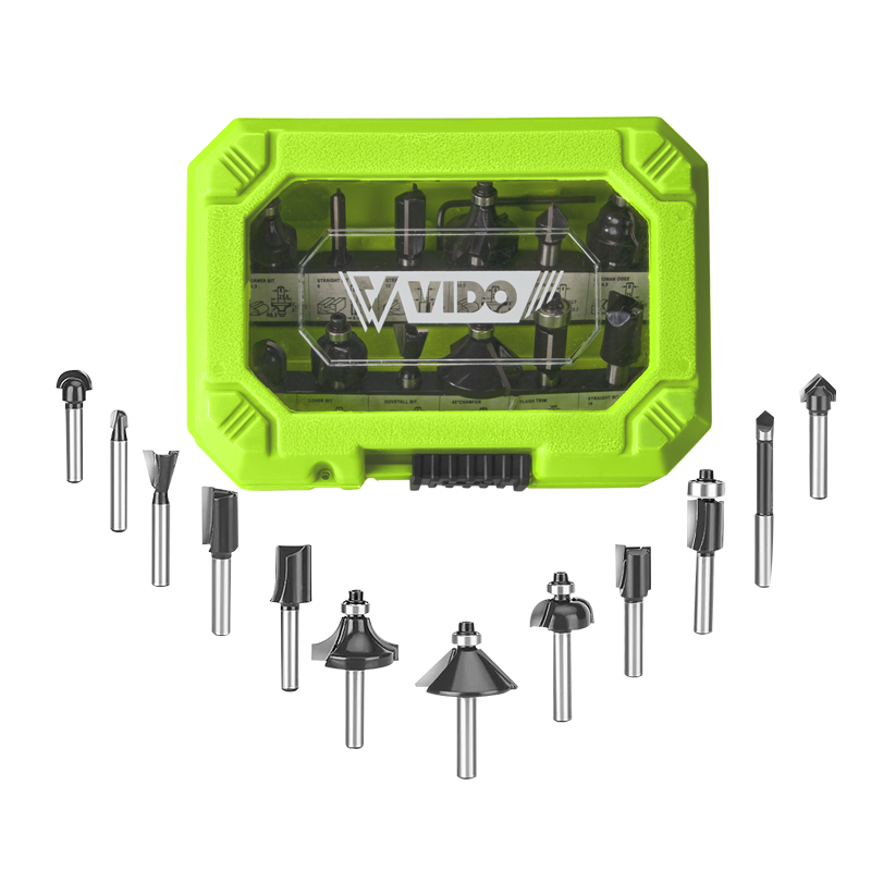 Набір фрез для фрезера Vido WD71268108001 12 шт 8 мм