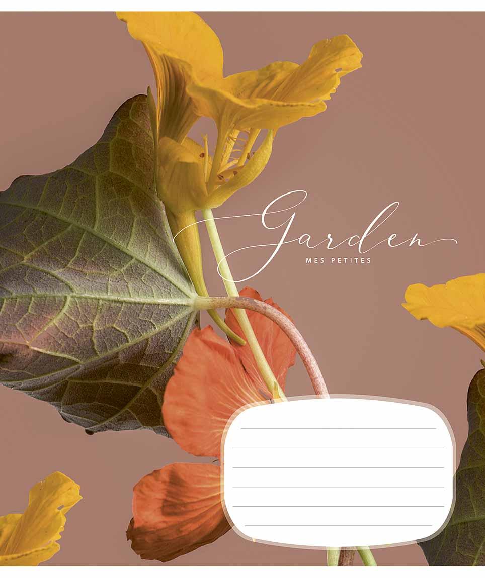 Зошит 24 аркуші клітинка Школярик Secret garden 024-3233К