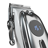 Машинка для стрижки волосся 6 насадок  Adler AD 2831 з дисплеєм, фото 8