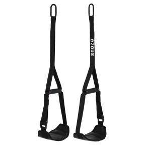 Атлетичні підвісні петлі Береша M-01 AB straps handle Ezous стропи на турнік для спини та преса, фото 1