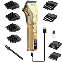 Професійна машинка для стрижки волосся Camry CR 2835 gold з LCD дисплеєм