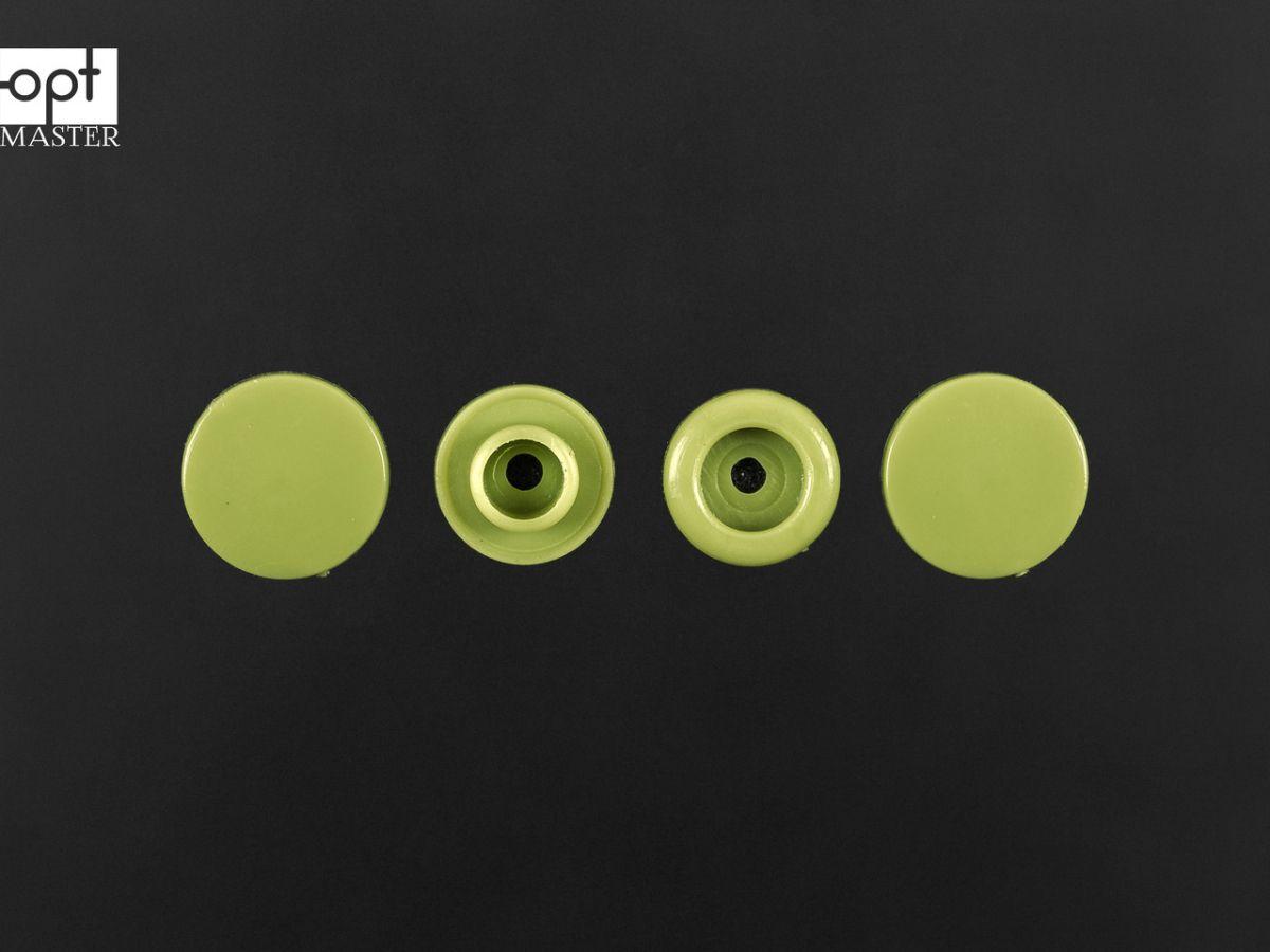 Кнопки пластикові 11.7 мм Т-5 світло-зелені D27 (1000 шт), фото 1