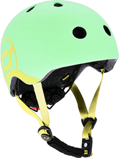 Шолом захисний дитячий Scoot and Ride, ківі, з ліхтариком, 45-51см (SR-181206-KIWI)