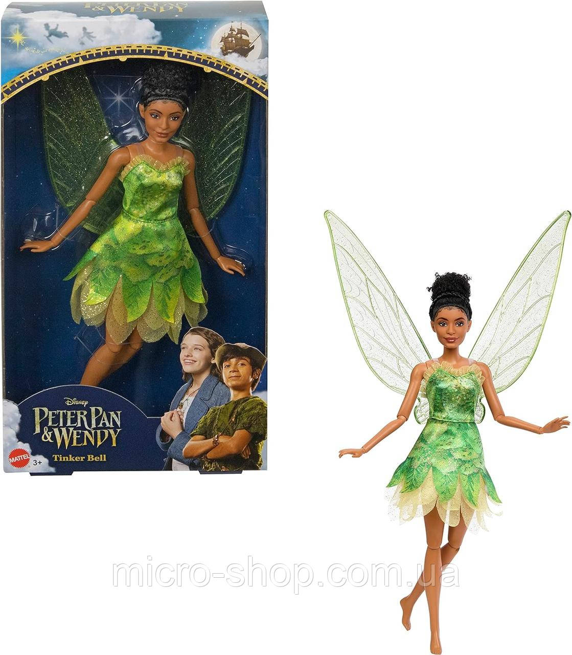 Лялька Фея Тінкер Бель «Пітер Пен та Венді» Mattel Disney Movie Peter Pan & Wendy
