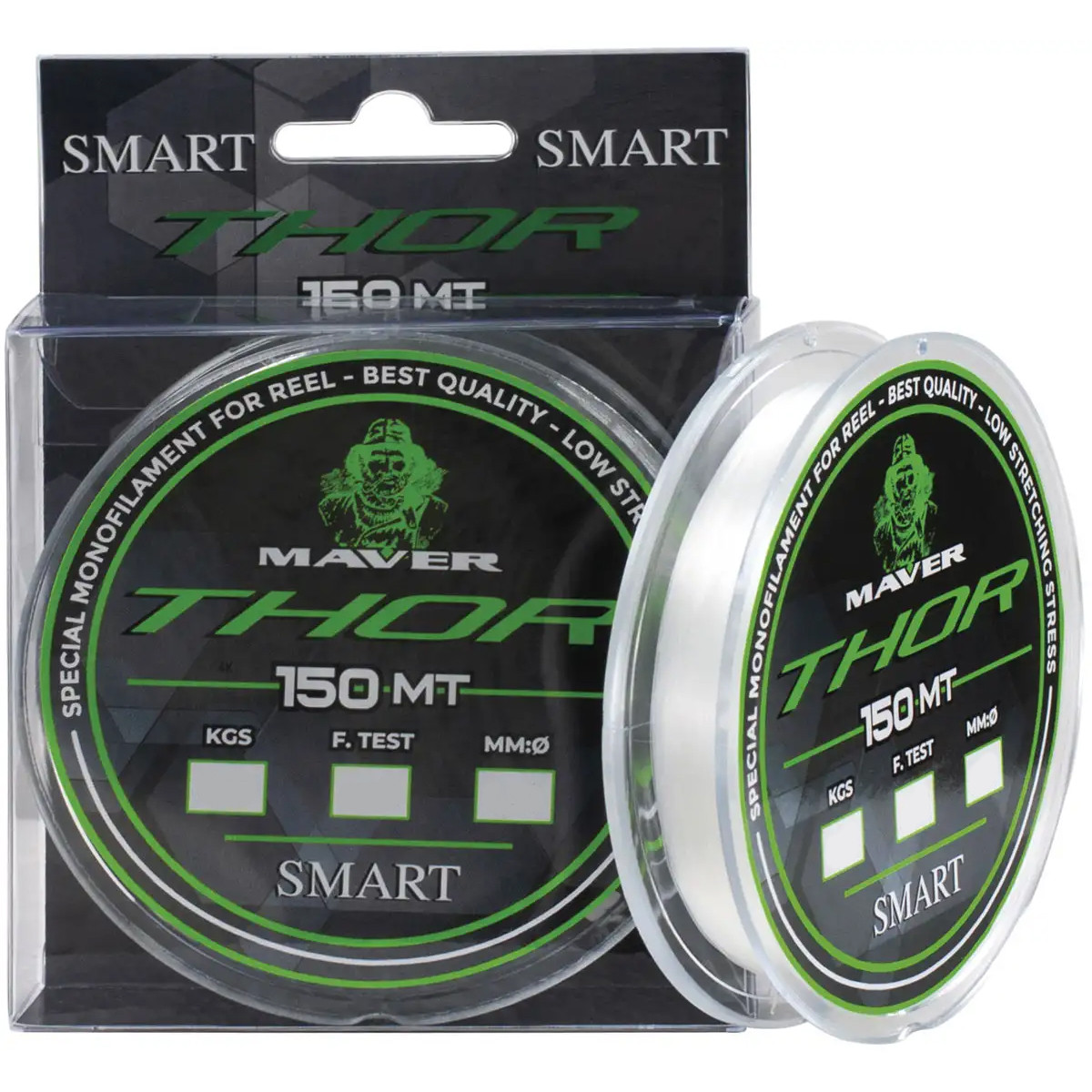 Волосінь Smart Monofilo Thor 150m (clear) 0.30mm 13lb/6.6kg, фото 1