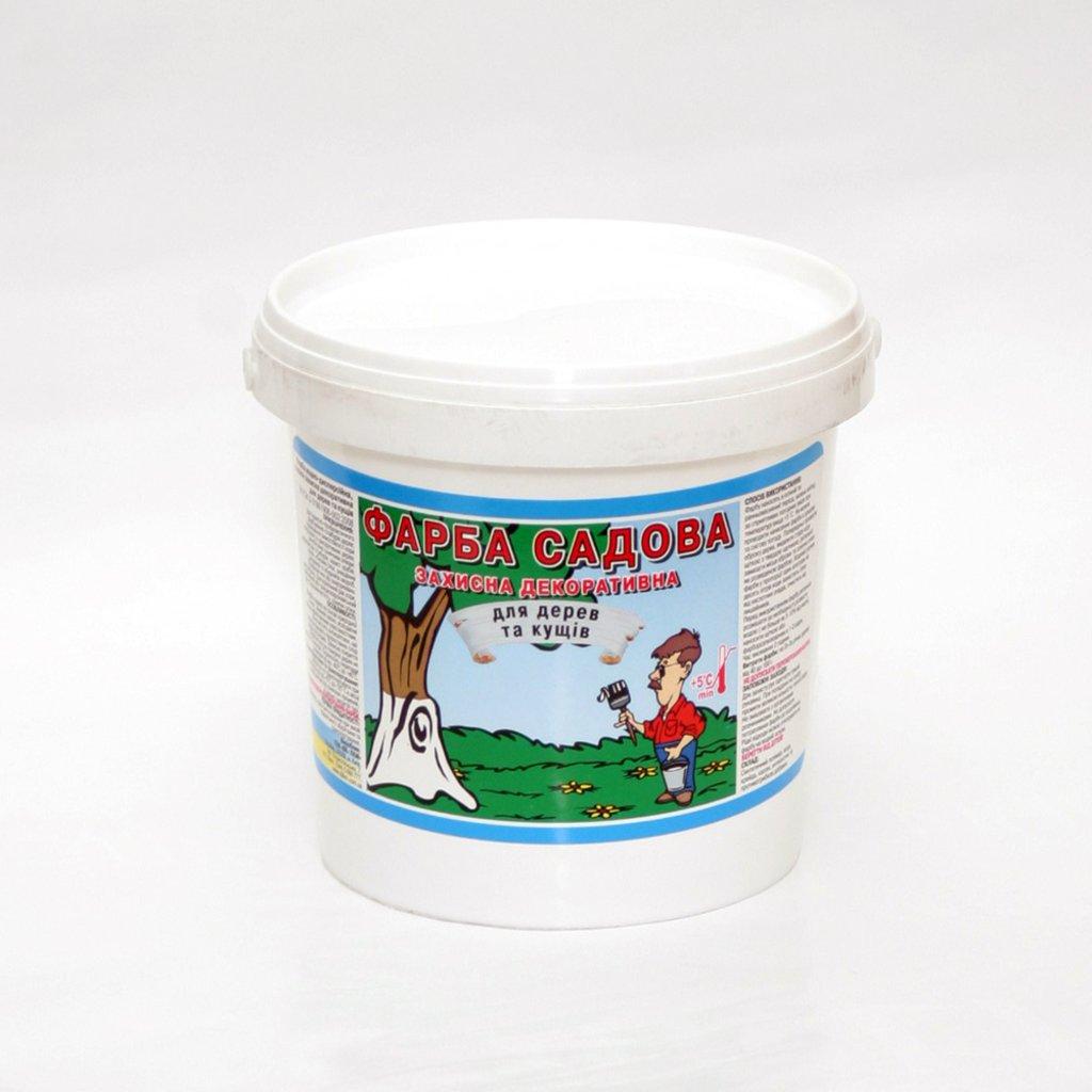 Фарба садова захисна декоративна з мідним купоросом для дерев 1,4 кг