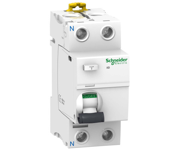 A9R12291 Пристрій захисного вимкнення (ПЗВ) iID 2P 100А 100мА AC 10кА Schneider