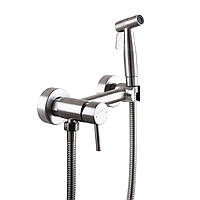 Змішувач гігієнічний  Globus Lux ALPEN SBT-6SS-106MIX  нержавіюча сталь