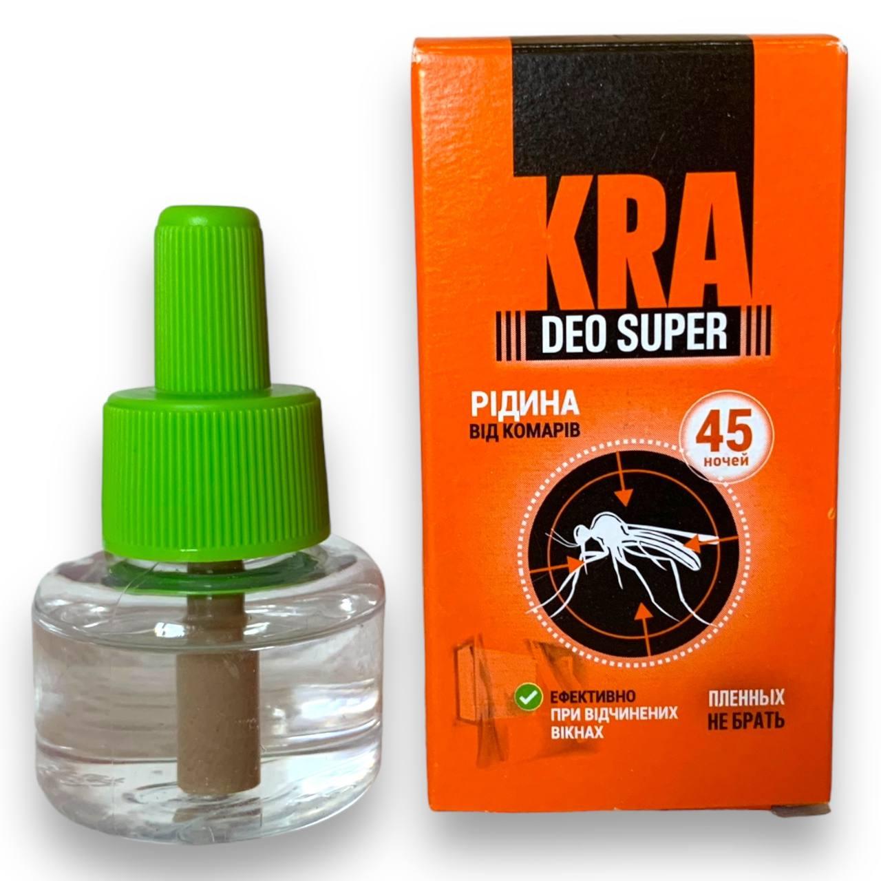 Рідина від комарів KRA без запаху для електрофумігатора 45 ночей (38871368738), фото 1