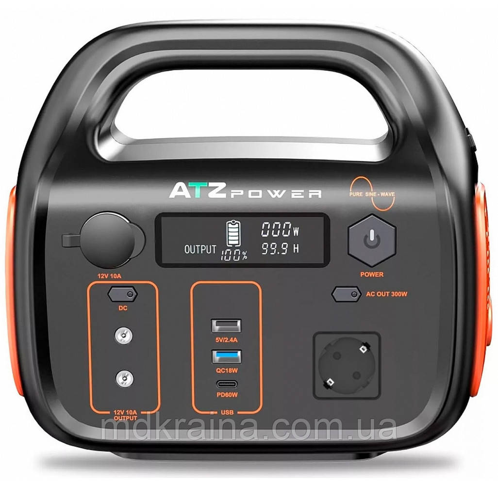 Зарядна станція 300ВТ. ATZ Power Портативна