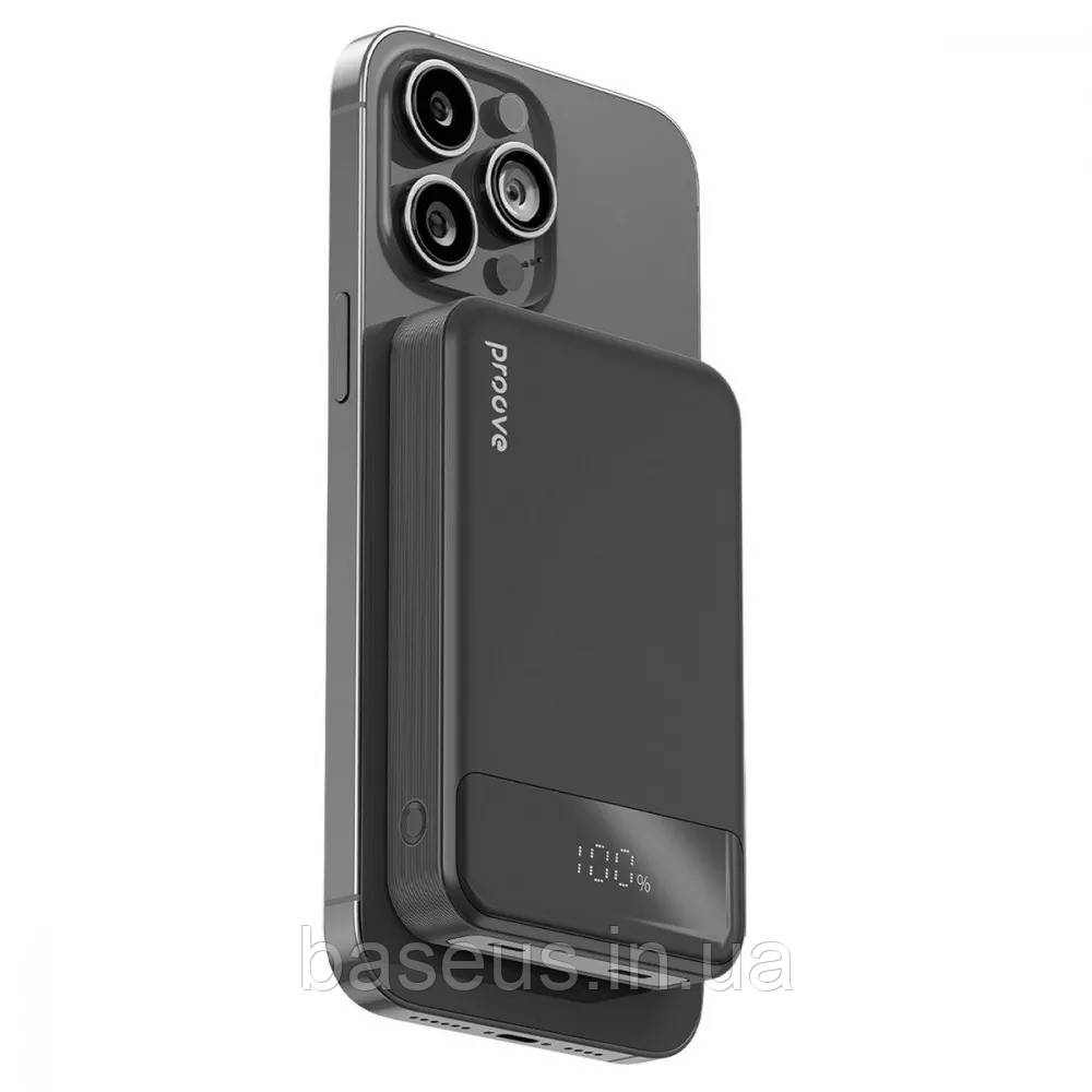 Портативна Батарея Proove Hoodman Magnetic 20W 10000mAh, black