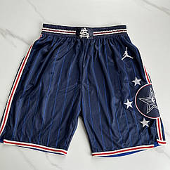 Баскетбольні шорти сині Джордан Ол Стар NBA AIR JORDAN DRI-FIT NBA SWINGMAN 2024 NBA ALL-STAR WEEKEND BLUE