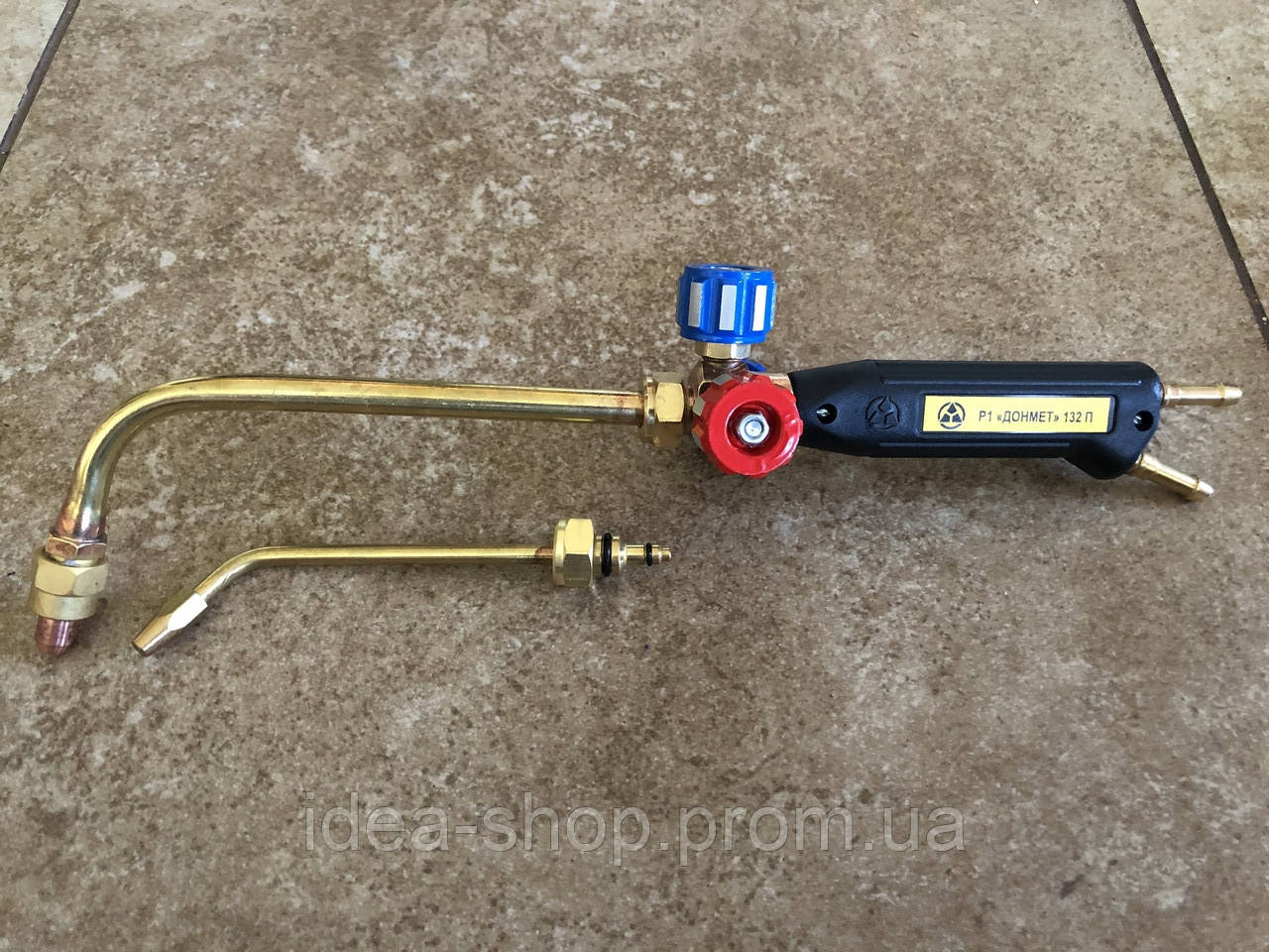 Р1ДonМЕТ132-43П MICRO 6/6 Різак-пальник для кисневого різання та паяння (в комплекті із сітчастим наконечником), фото 1