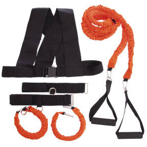 Повідець-амортизатор Record physical ability trainer 1.4 м для тренування м'язів, фото 1