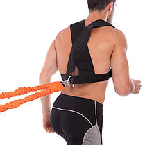 Повідець-амортизатор Record physical ability trainer 1.4 м для тренування м'язів, фото 2