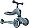 Самокат Scoot and Ride серії Highwaykick-1 сіро-синій, до 3 років/20 кг (SR-160629-STEEL), фото 3