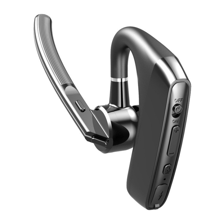 Bluetooth 5.0 гарнітура з шумозаглушенням бездротова V8C Чорна