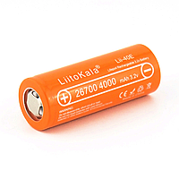 Акумулятор LiitoKala Lii-40E 3.2V 26700 4000mAh Акумулятори загального призначення Акумулятор літокал