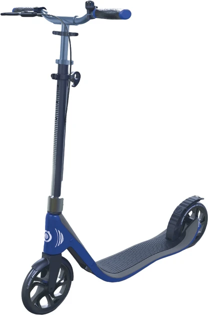 Самокат GLOBBER серії ONE NL 205 DELUXE, чорно-синій, до 100кг, зріст 1.55м+, 2 кол (478-103), фото 1