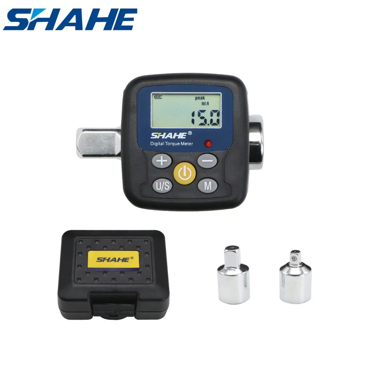 Цифровая динамометрическая головка Shahe ANCG-340 насадка на ключ 10 ...