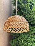 Корзина Абажур плетена з лози d-35см. Арт:1274, фото 4
