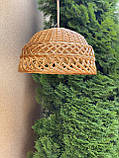 Корзина Абажур плетена з лози d-35см. Арт:1274, фото 2
