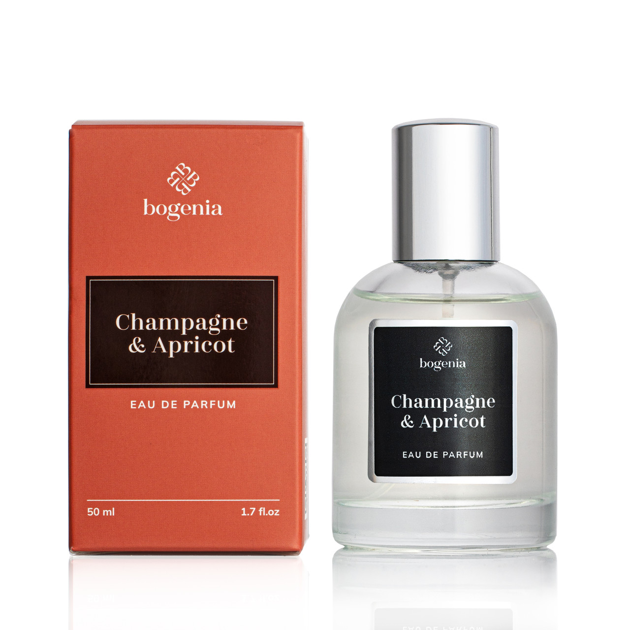 Парфумована вода "CHAMPAGNE & APRICOT" (unisex) № 009 Bogenia, 50 мл