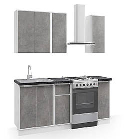 Кухня Маттіна  1.2 м (А) Комплект Без ручок