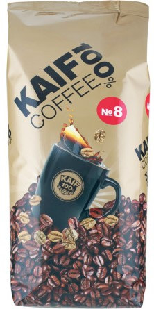 Кава в зернах Kaif Coffee №8 1000г
