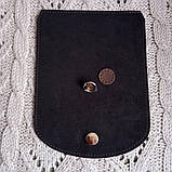 Клапан для рюкзака "Листя". Колір "Сафарі"., фото 2