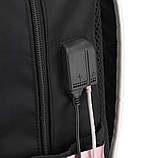 Великий шкільний портфель 45 см для дівчинки Аніме Куромі з USB / Водонепроникний рюкзак в школу на 5, 6, 7+ клас, фото 7