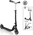 Самокат Globber FLOW Foldable 125 Black - Grey (чорно-сірий), фото 2