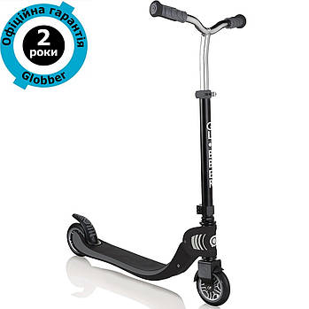 Самокат Globber FLOW Foldable 125 Black - Grey (чорно-сірий)