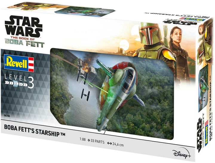 Збірна модель-копія Revell Зореліт Боби Фетта рівень 3 масштаб 1:88 (RVL-06785), фото 1